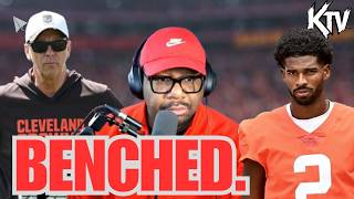 IT'S OVER G BUSH EXPOSED Shedeur Sanders BENCHED by Browns Todd Monken for Deshaun Watson