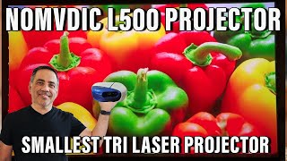 World's Smallest Triple Laser Projector : NOMVDIC L500
