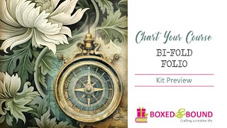 Chart Your Course Folio DIY Printable Kit Preview