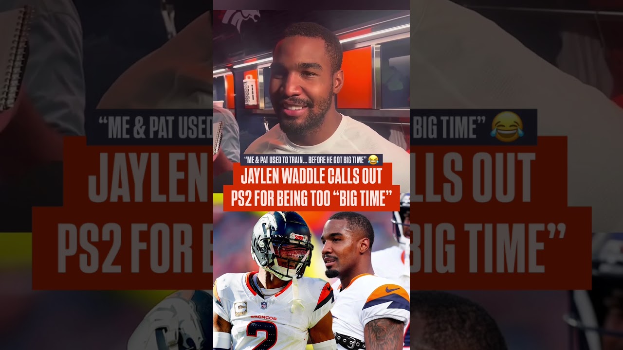 Waddle CALLS OUT Pat Surtain for Being “BIG TIME” 😂