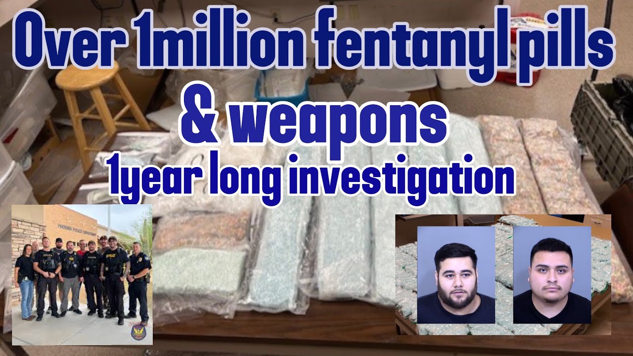2 million fentanyl pills seized by phoenix pd in year long ...