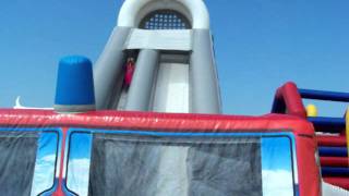 bouncehouse on my vacashon in cape cod