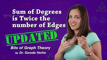 Graph Theory: 06 Sum of Degrees is ALWAYS Twice the Number of Edges