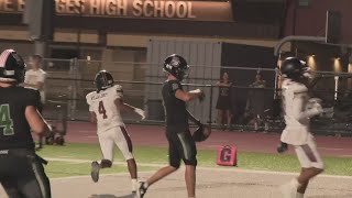 Celebrity Whitney at Twelve Bridges High School | California High School Football Highlights Profile