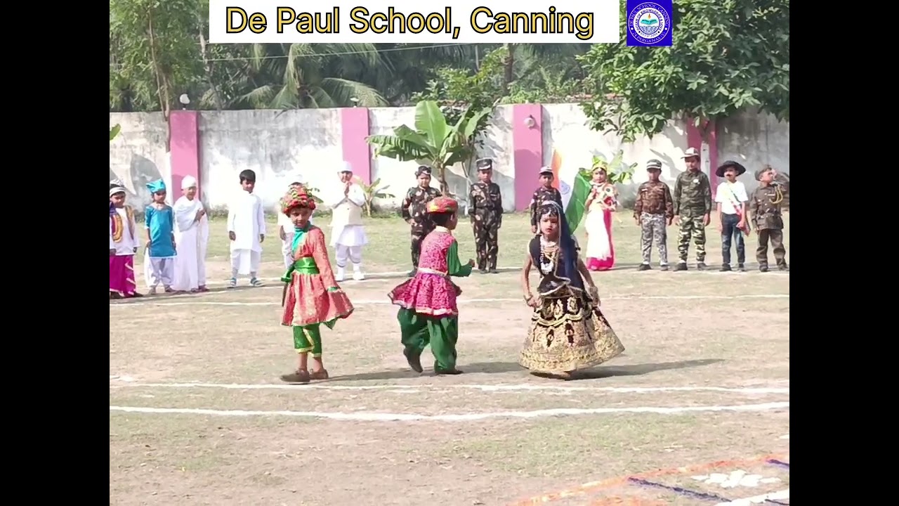 De Paul School, Canning Celebrates 76th Republic Day with Patriotic Fervor