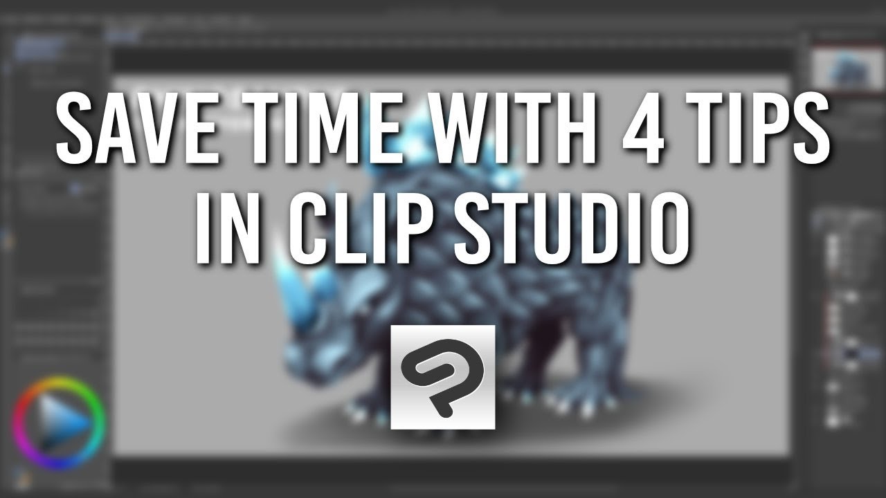 Save MASSIVE AMOUNT of TIME in Clip Studio Paint / time hacks - YouTube