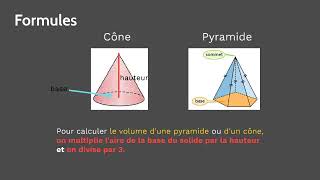 Formules Volumes 4Ème