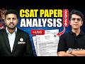 UPSC PRELIMS 2026 | UPSC CSAT 2026 Paper Analysis | CSAT PAPER ANALYSIS 2026 | PWOnlyIAS