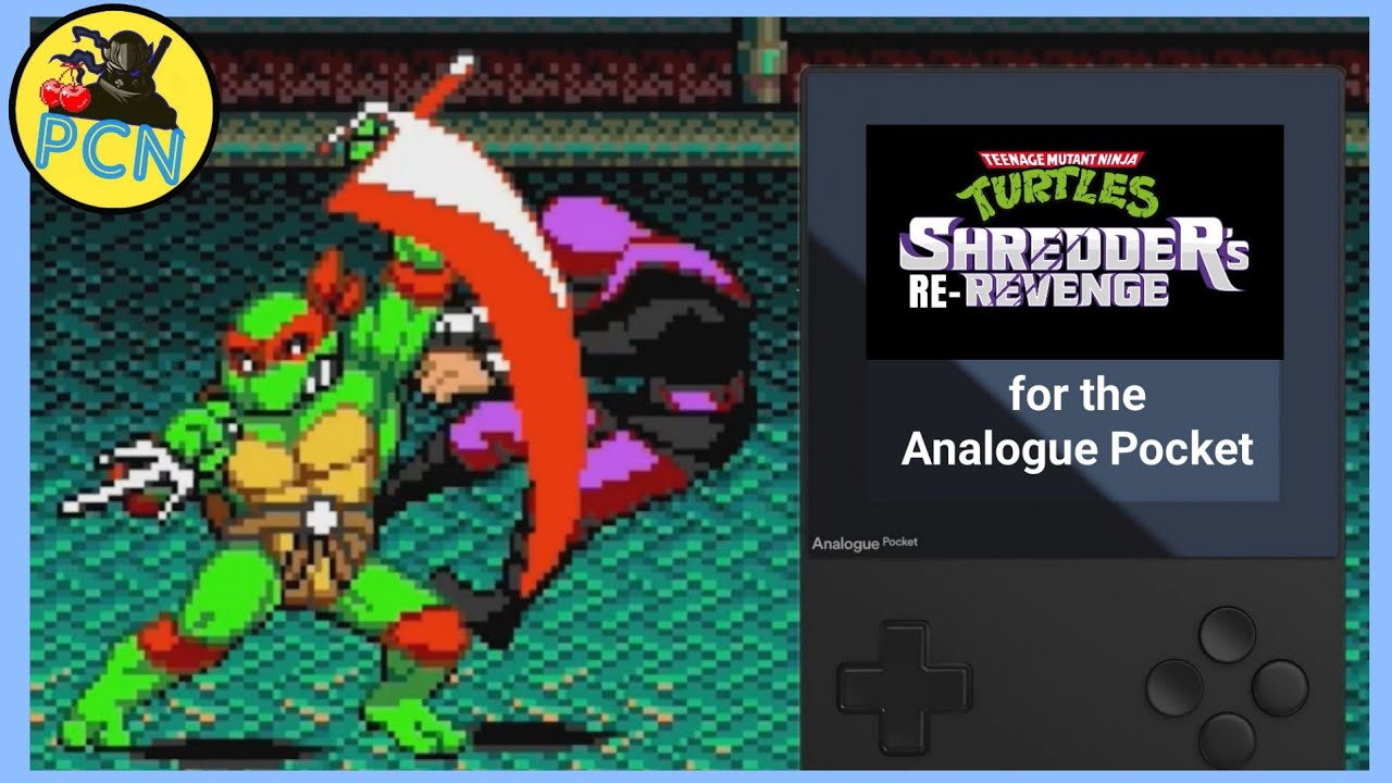 TMNT Shredder's ReRevenge Play this on your Analogue Pocket, MiSTer