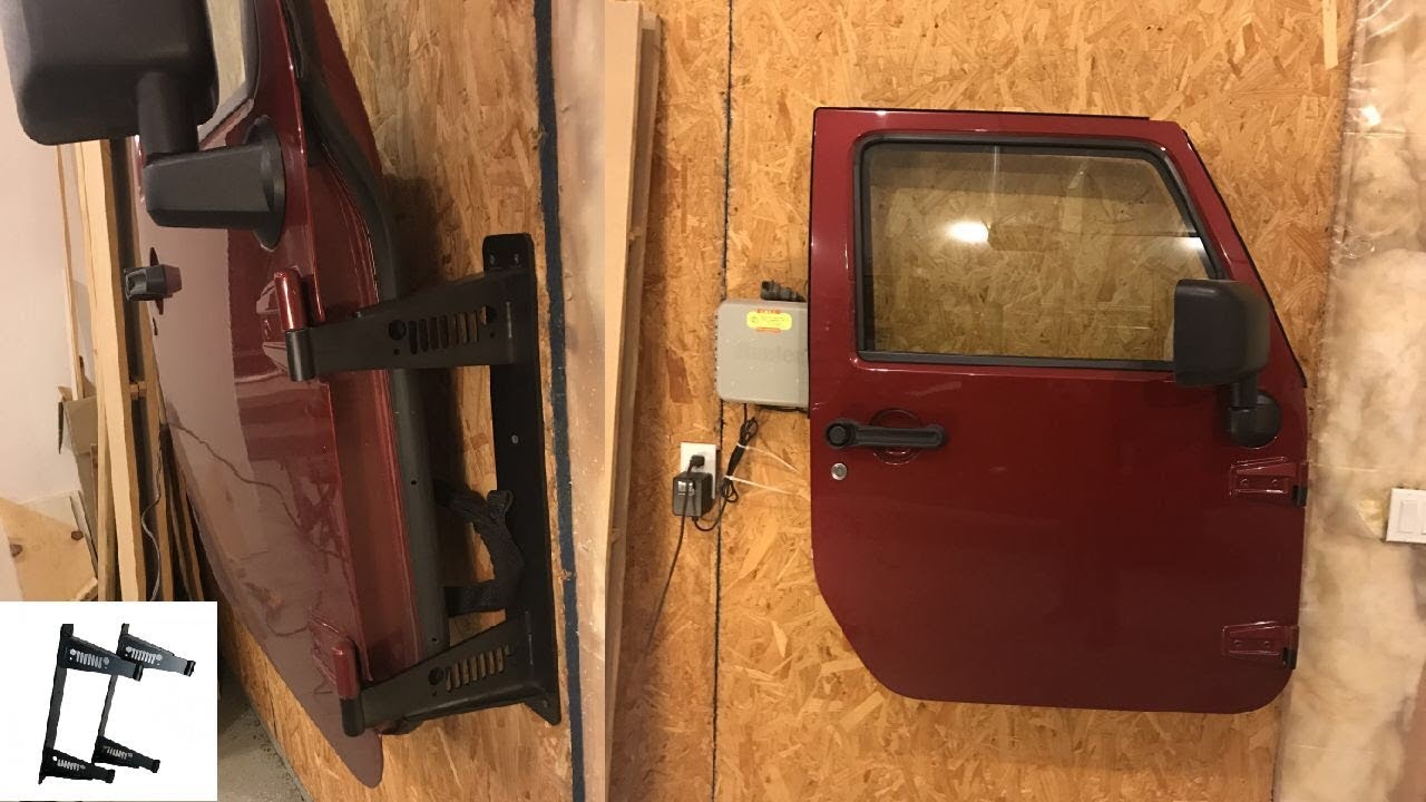 DIY Jeep Wrangler Door Hangers - YouTube