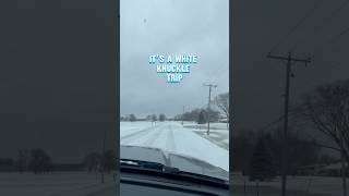 Winter Camping - Towing in the Snow