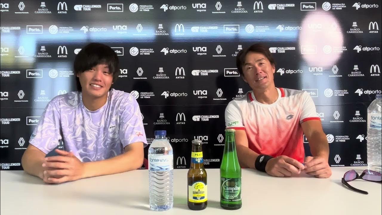 Conferência de Imprensa de Toshihide Matsui e Kaito Uesugi — Campeões
