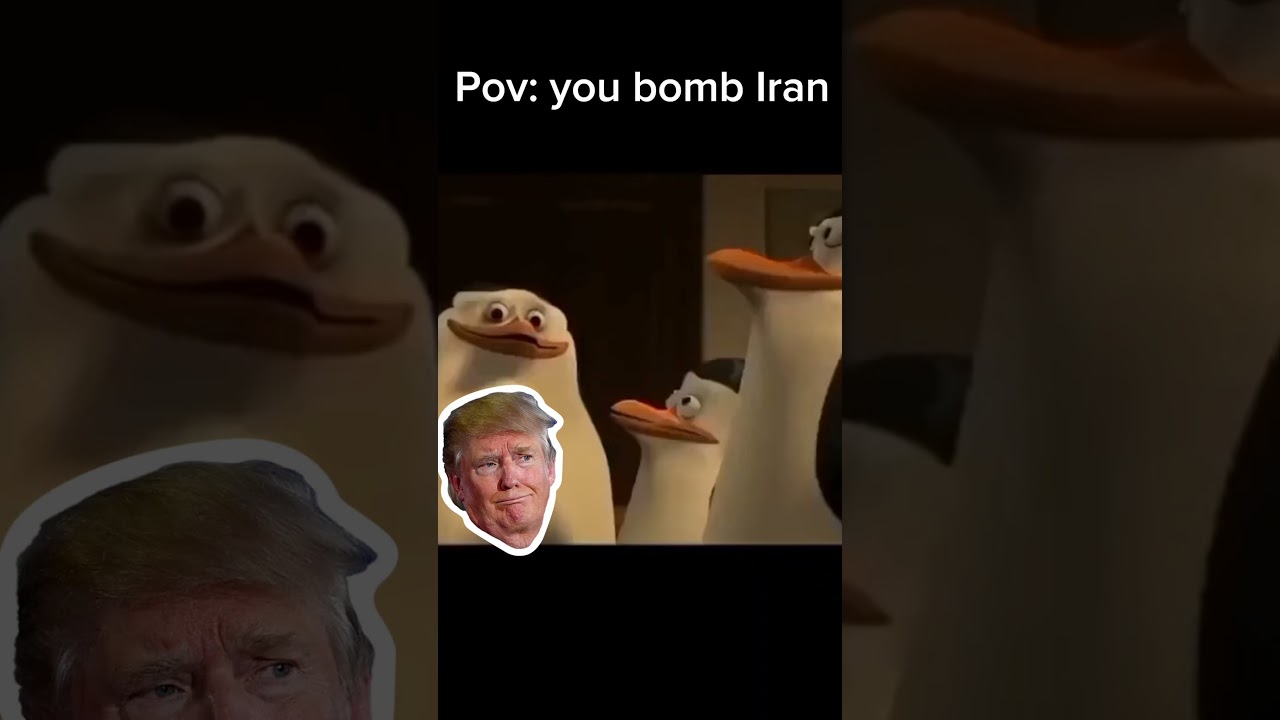 America bombing Iran be like 