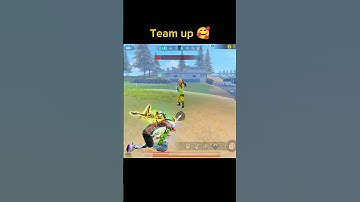 Team Up😘 Wait For End 😱With Random Enemies🥵|| #freefire #shorts#viral #gaming