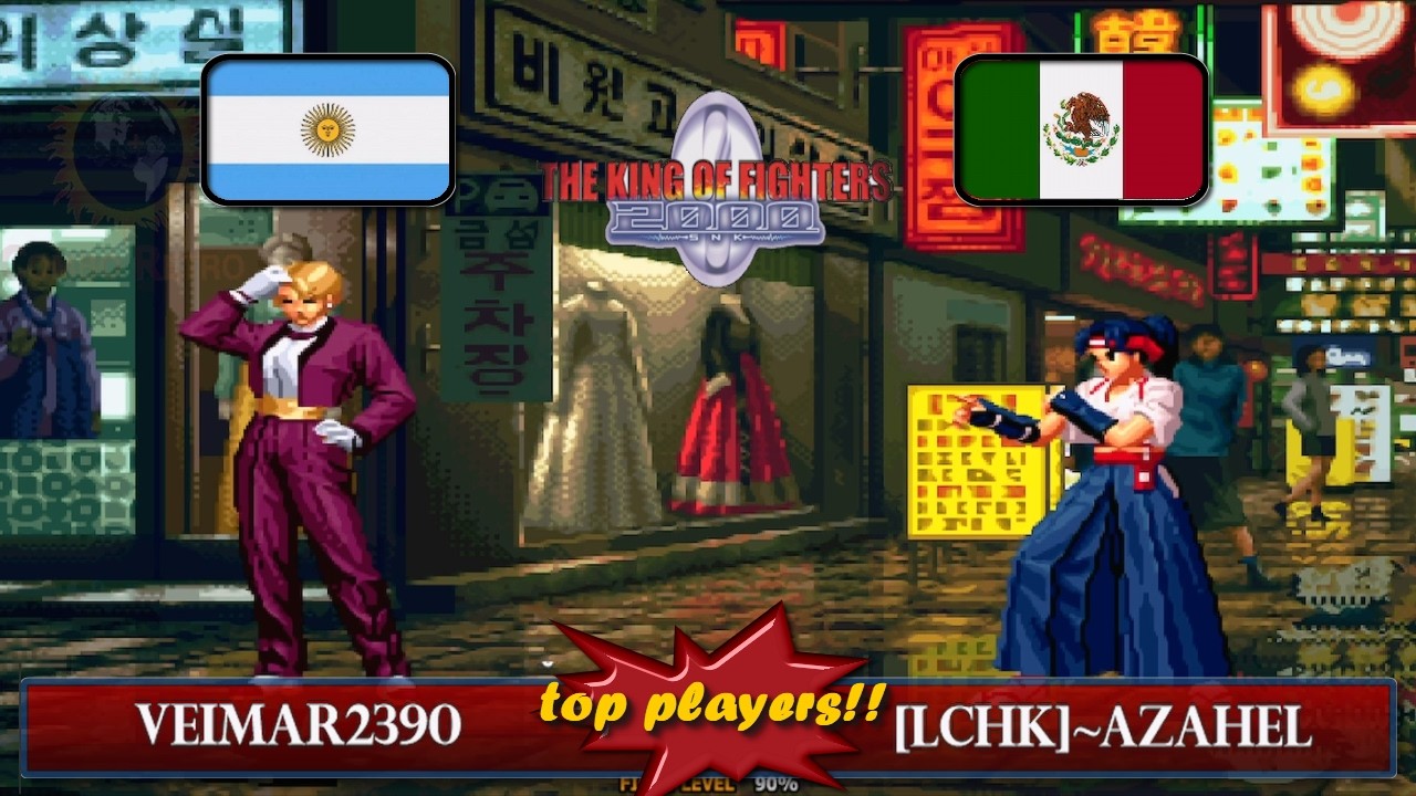 TOPs KOF 2000 FT5] Veimar2390 vs [LCHK]~Azahel #kof2000 - YouTube