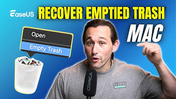 How to Recover Emptied Trash on Mac | Recover DELETED Files♻️