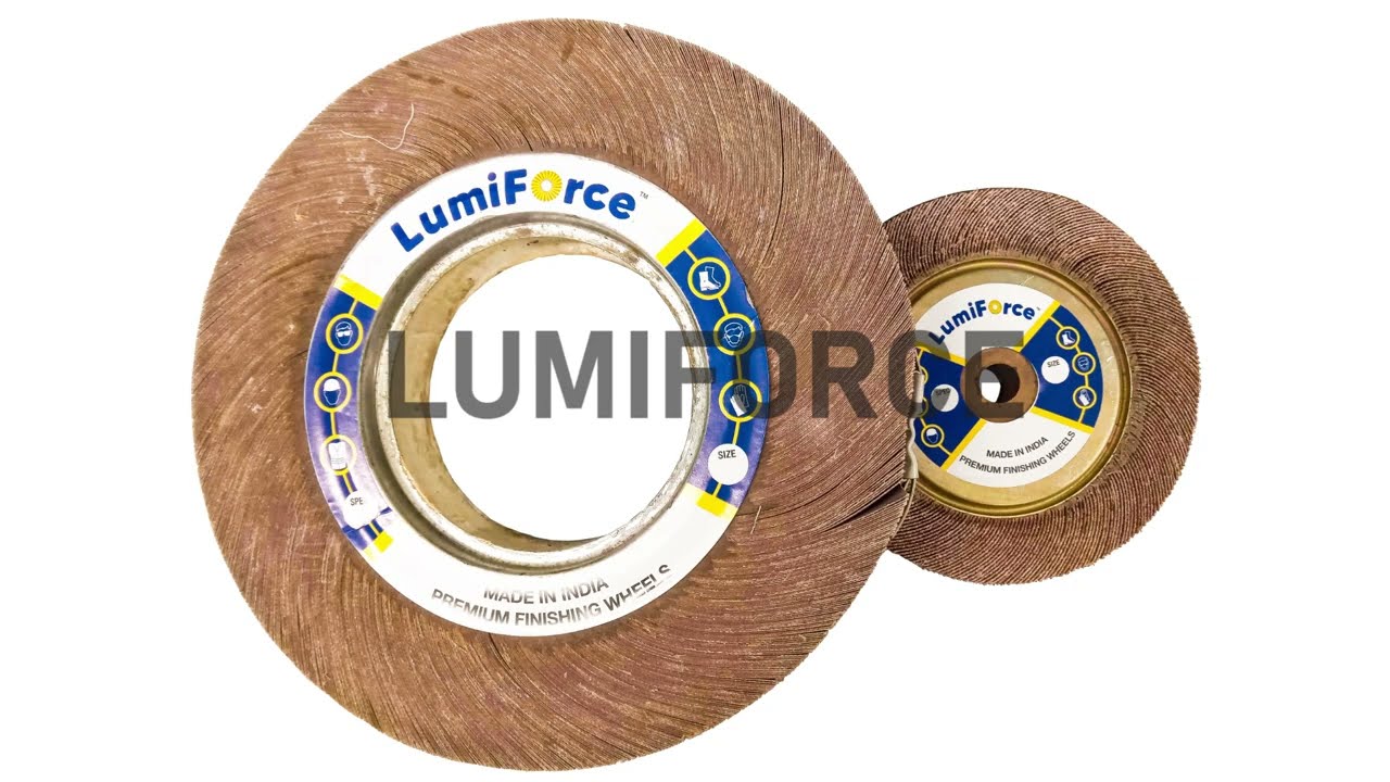 ALO Flap Wheel by Lumiforce | Metal Removal & Satin Finish