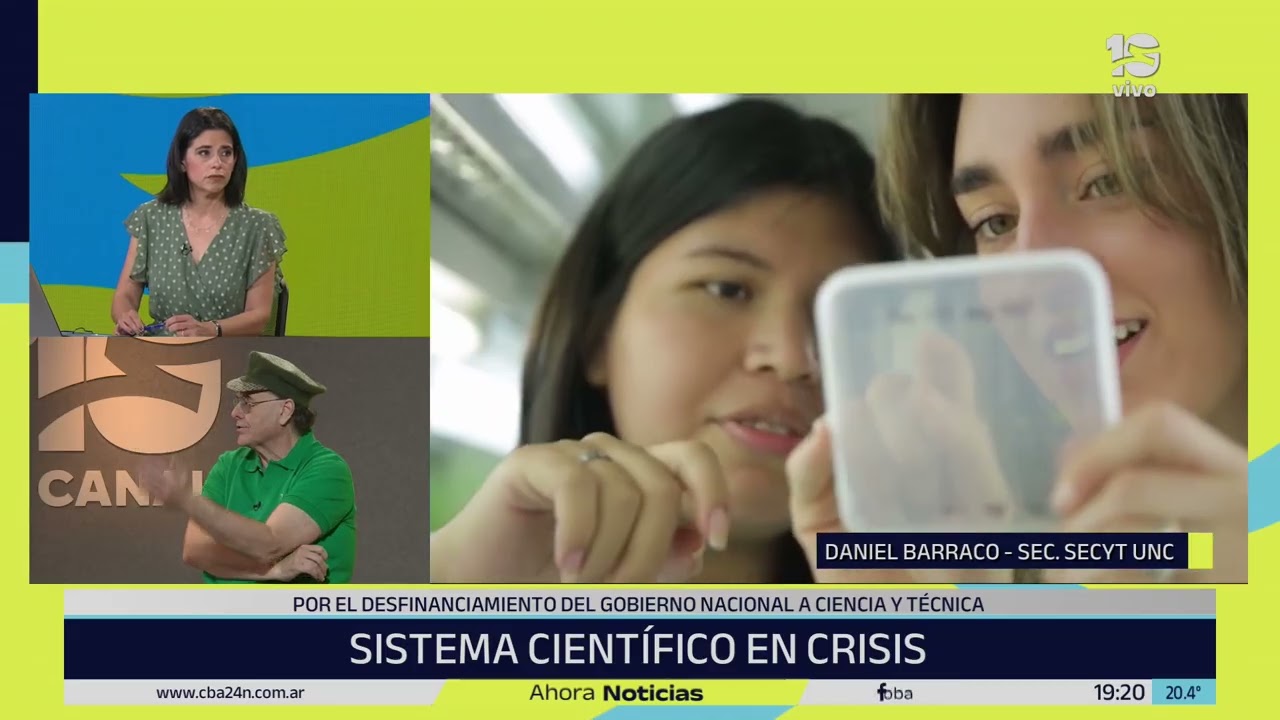 Daniel BARRACO, sec. Ciencia y técnica de la UNC