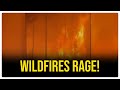 Georgia Wildfires DESTROY Homes! State of Emergency Declared!