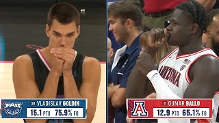 #14 Florida Atlantic vs #4 Arizona College Basketball Highlights 2023