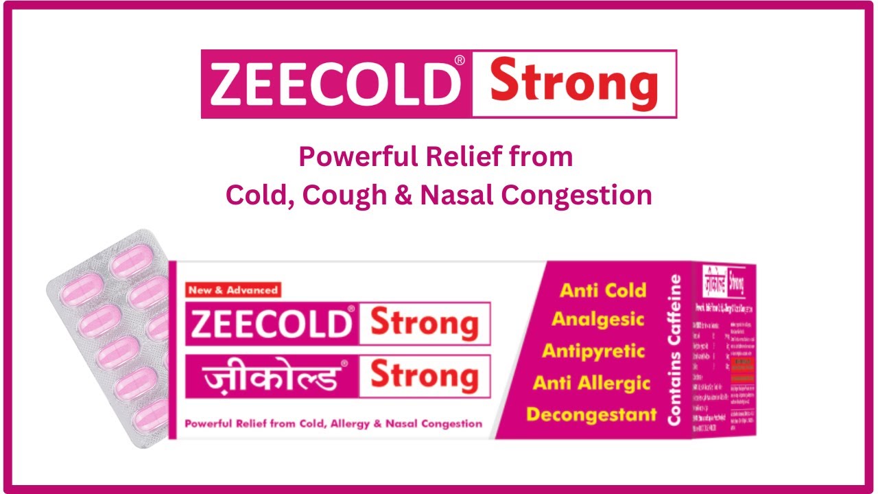 Unveiling ZEECOLD Strong Powerful Relief from Cold, Allergy & Nasal