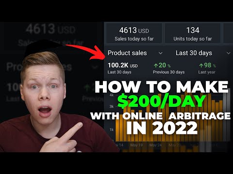 How to Make $200 Profit PER DAY with Online Arbitrage in 2022