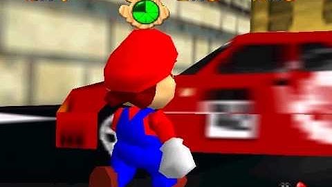 Super Mario 64 Custom Stage Test 1 (Old)