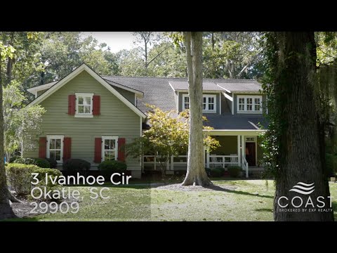 3 Ivanhoe Cir, Okatie, SC home video tour
