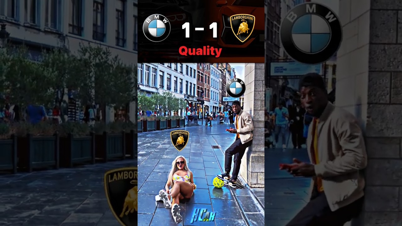 BMW vs Lamborghini🔥