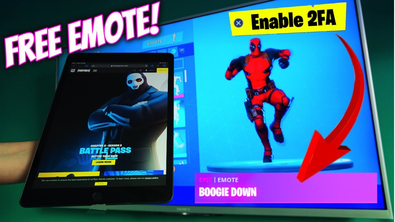 ENABLE 2FA FORTNITE (EASY WAY) (FREE EMOTE) MAY 2020 - YouTube