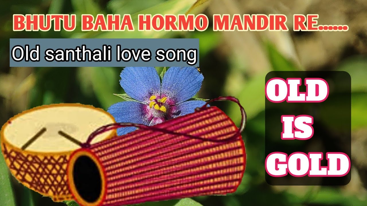 Bhutu baha hormo mandir re /old santhali love❤ song #oldisgold