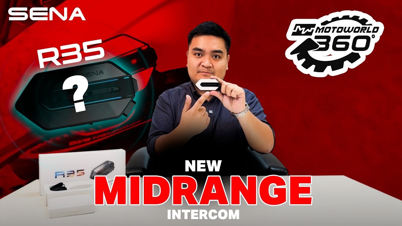 Motoworld 360: SENA R35 Mesh Intercom 🏍️📡 | Next-Level Rider