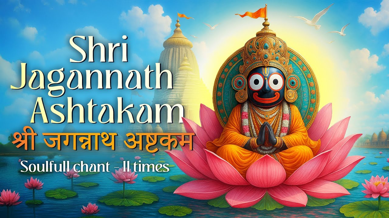 श्री जगन्नाथ अष्टकम | Jagannath Ashtakam | Ulta Rath Yatra ke liye Mantra | Special Lyric Devotional