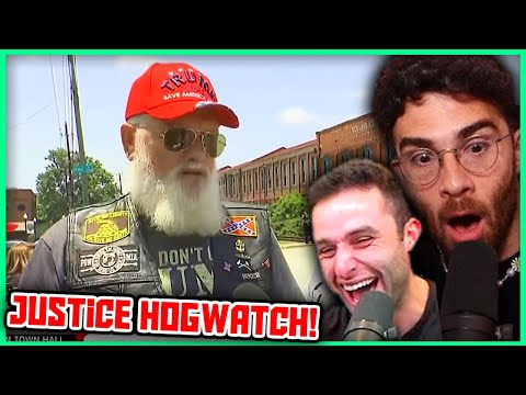 Thumbnail for Trump Voters Defend DOJ Indictment (HOGWATCH) | Hasanabi Reacts ft. AustinShow