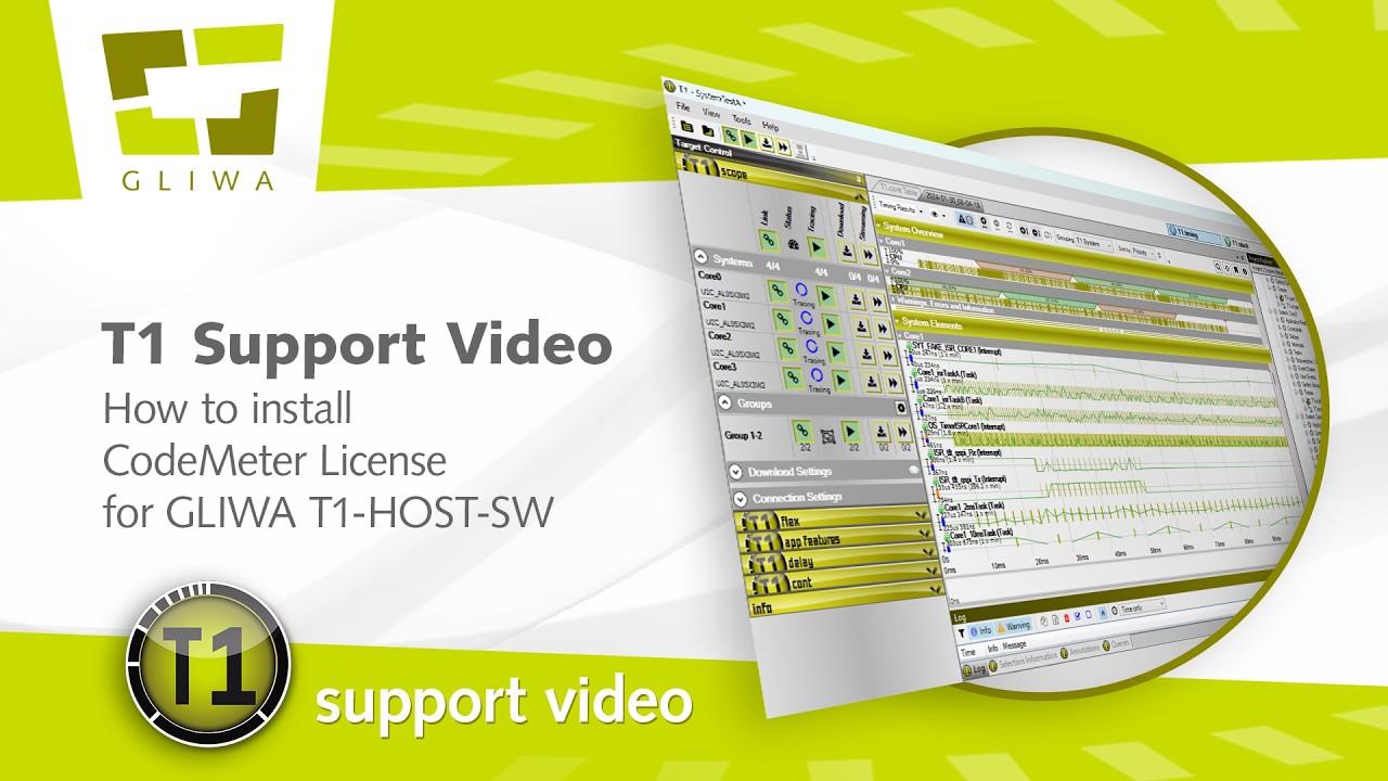 CodeMeter License Installation on T1-HOST-SW - YouTube