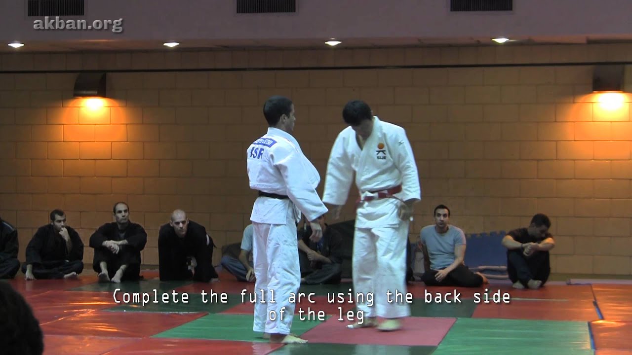 Osoto gari, Murata Masao sensei from AKBAN Dynamic Judo throws