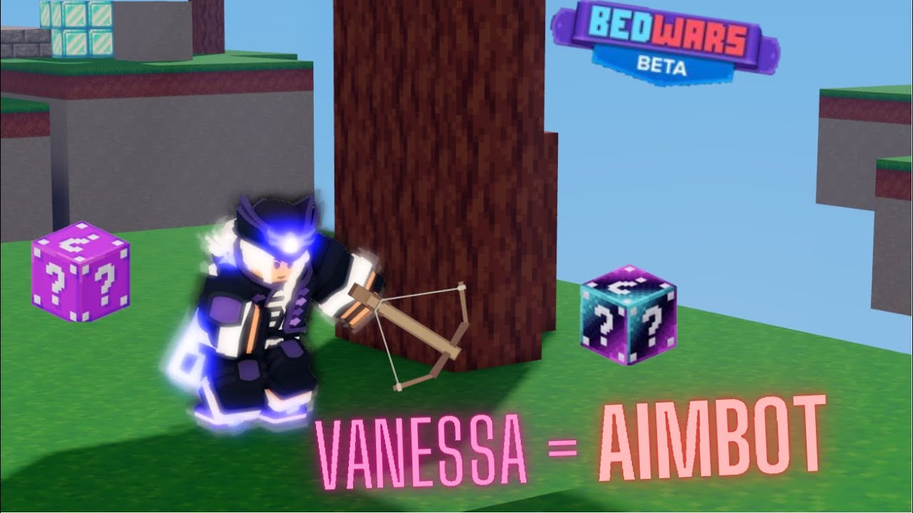 "Vanessa = Aimbot.." (Roblox Bedwars) YouTube
