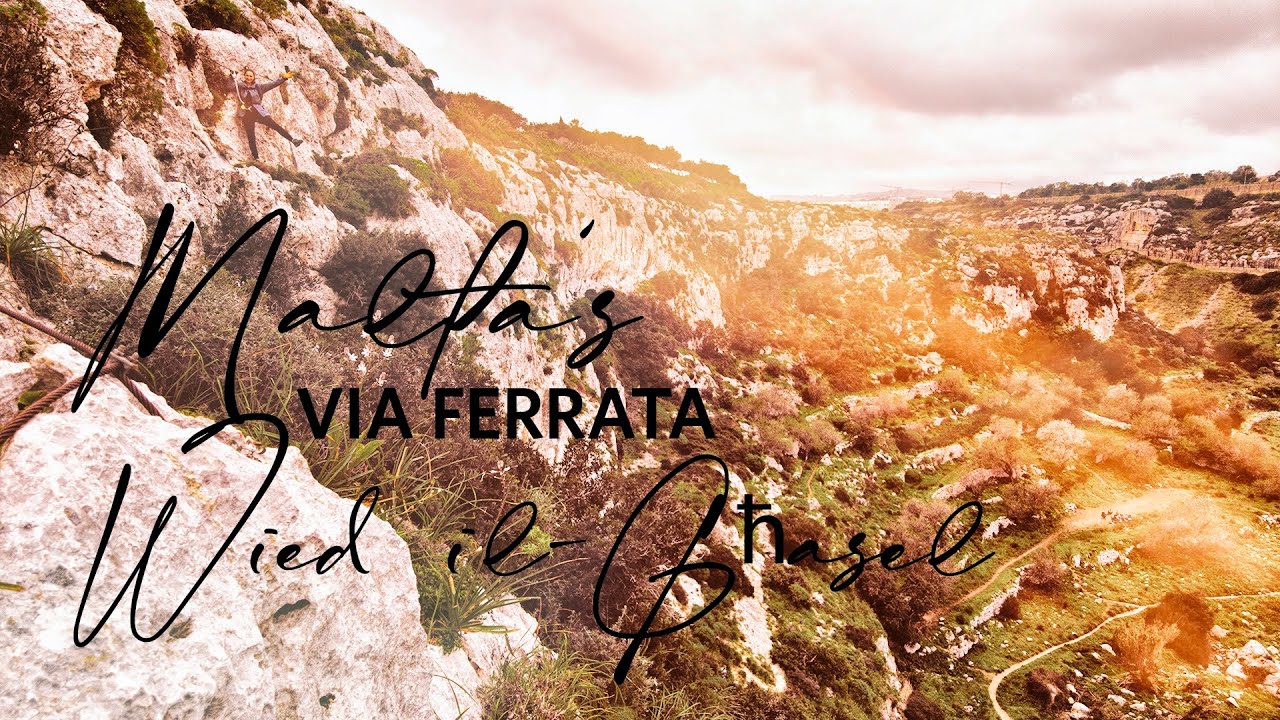 Via Ferrata Malta - Exploring Wied il-Għasel - PART I