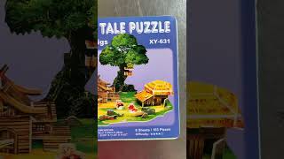 The sheets of 3D Puzzle Three Little Pigs #shorts