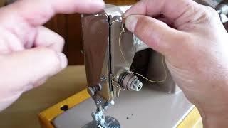 Singer 185K Sewing Machine - Top Threading
