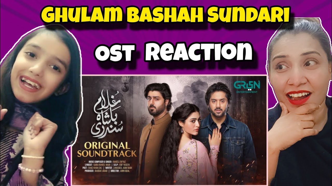 Ghulam Badshah Sundari OST REACTION 😍 | Heart Touching Drama Song 