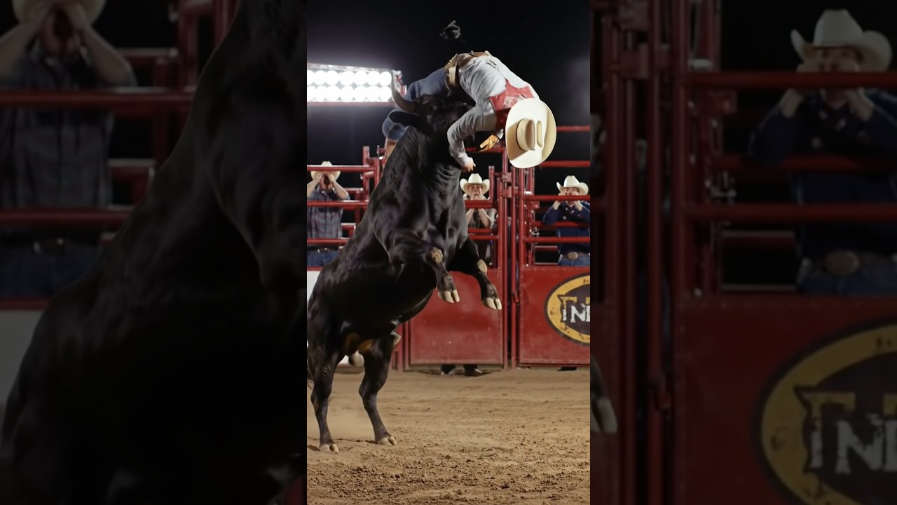 Terrifying Rodeo Shock! Wild Bull Hurls Cowboy Skyward 🐂💥 