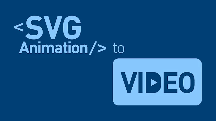 Guide: Properly Convert An SVG Animation To A Video