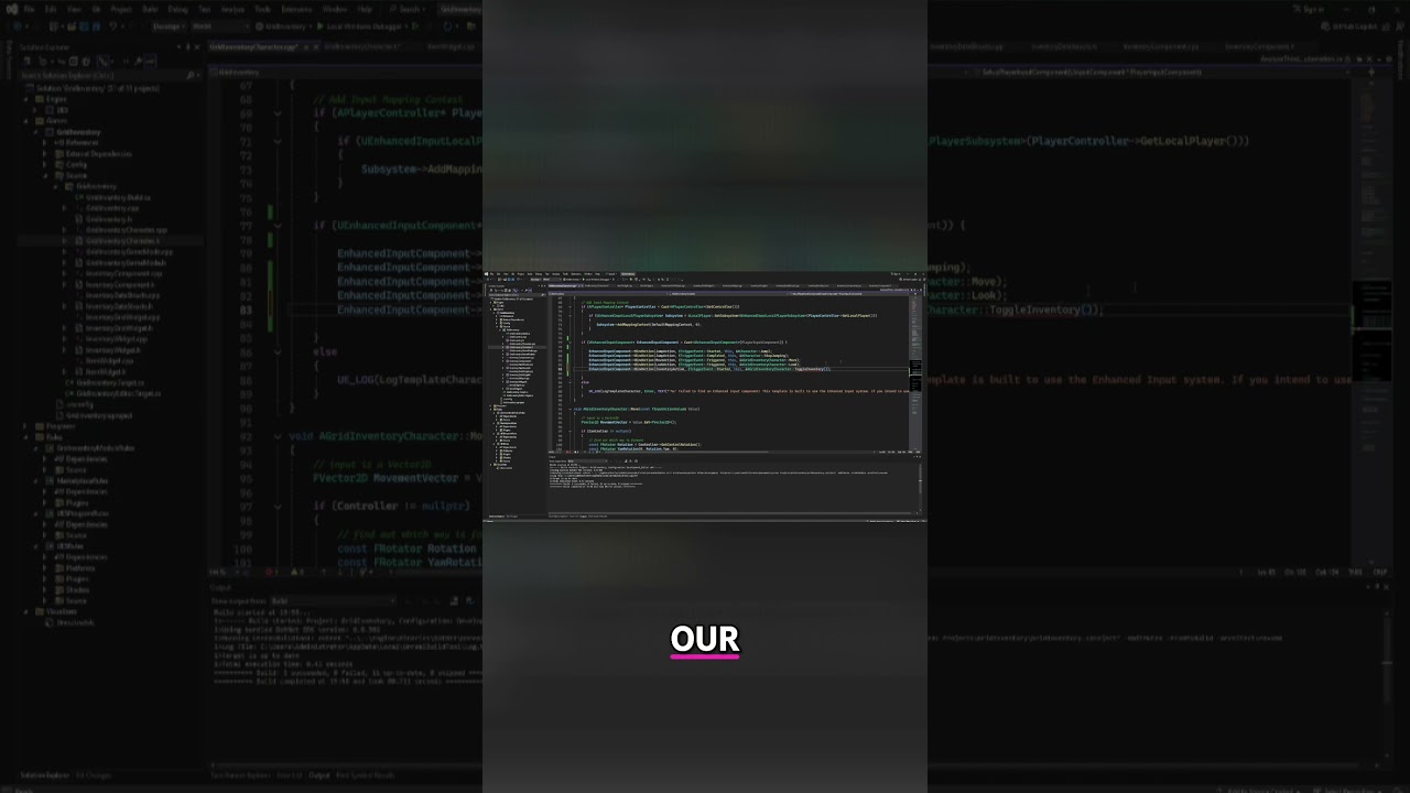 Setup Enhanced Input System for our SPATIAL INVENTORY SYSTEM In C++ | UNREAL ENGINE 5