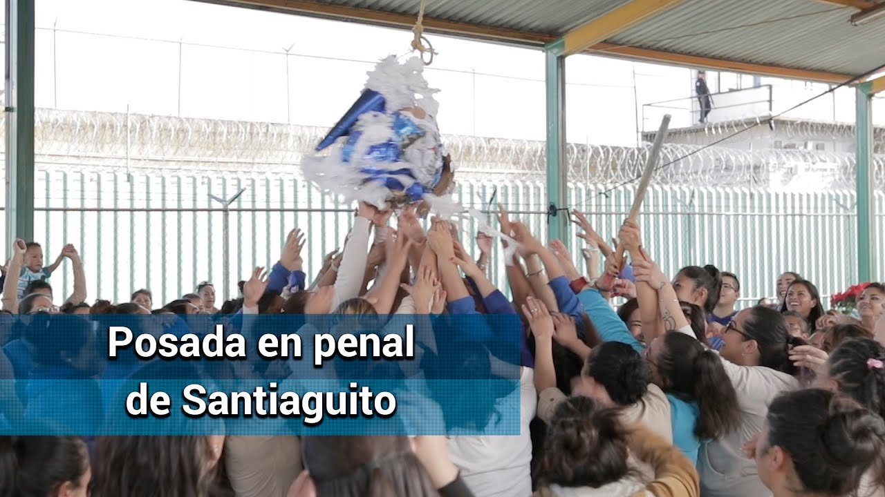 Internas de Santiaguito celebran Navidad con posada