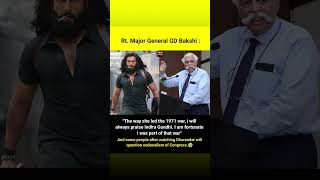 Ranveer Singh’s "Dhurandhar" Look vs. Reality: Major General GD Bakshi’s Bold Statement! 🇮🇳 #viral