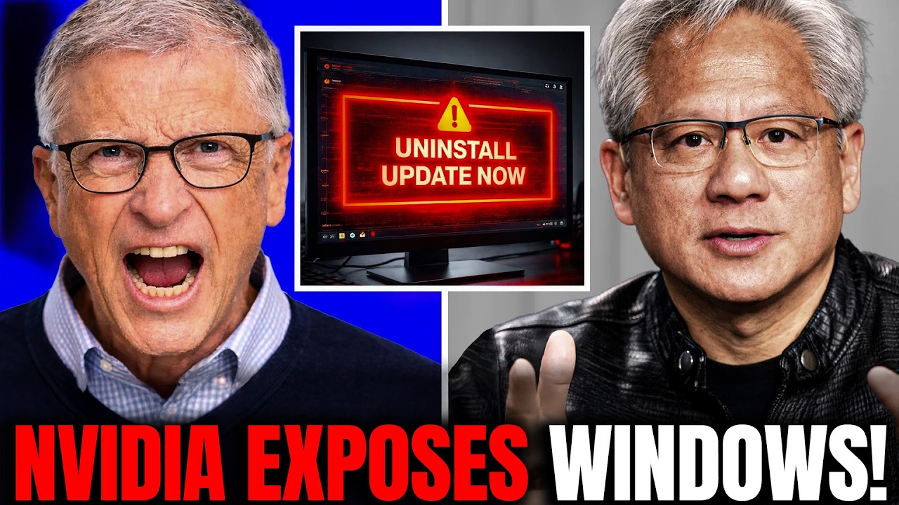 Bill Gates FURIOUS As NVIDIA SHOCKINGLY EXPOSES a Critical Windows 11 Update FAILURE