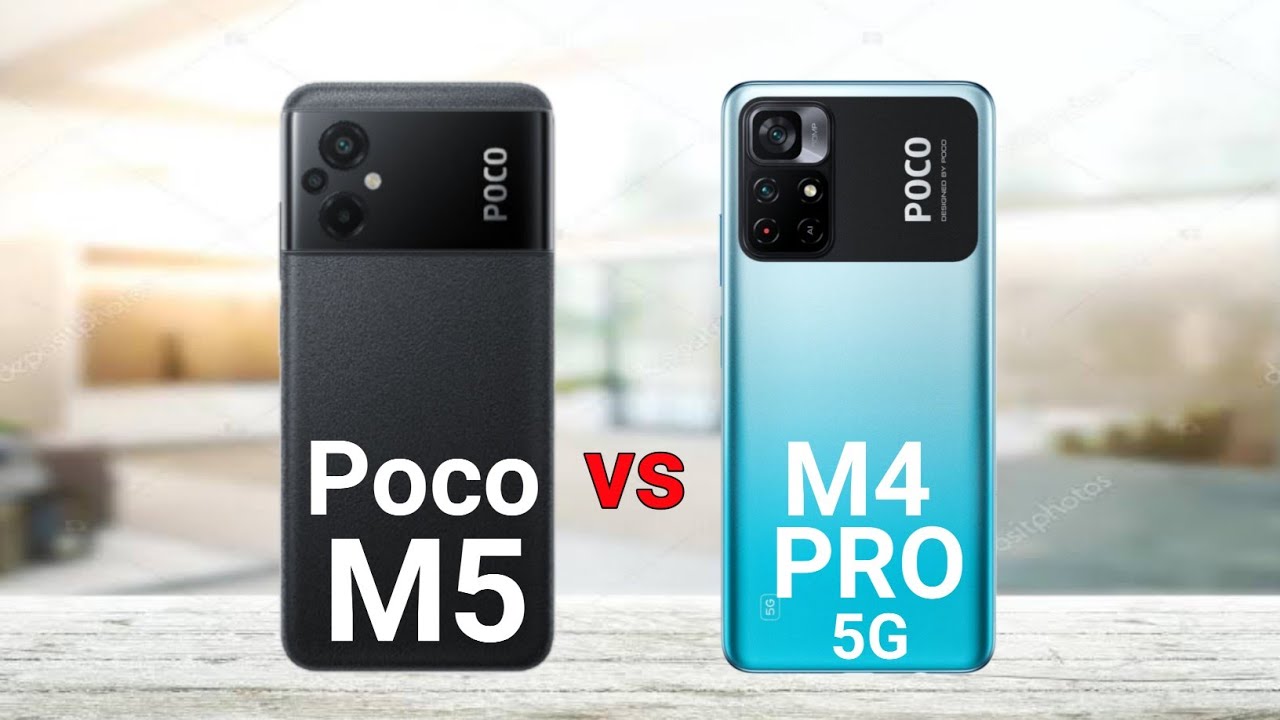 3D size compare: Xiaomi Poco M5 vs. Xiaomi Poco M4 Pro 5G