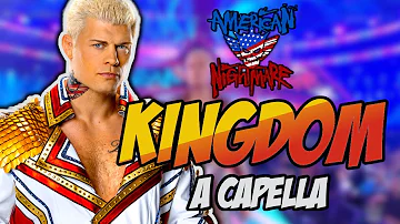 Cody Rhodes -  Kingdom (Acapella / Vocals Only)