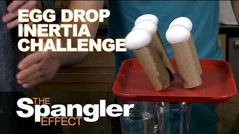 Egg Drop Inertia Challenge - The Spangler Effect